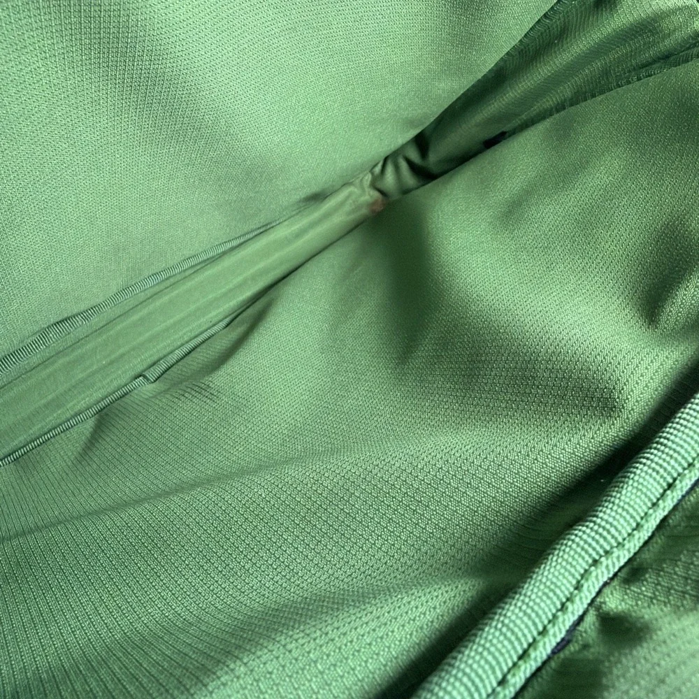 Crumpler Winston Fleece Laptop Briefcase Black & Green Zip Up Padded